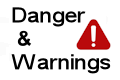 Coolgardie Danger and Warnings